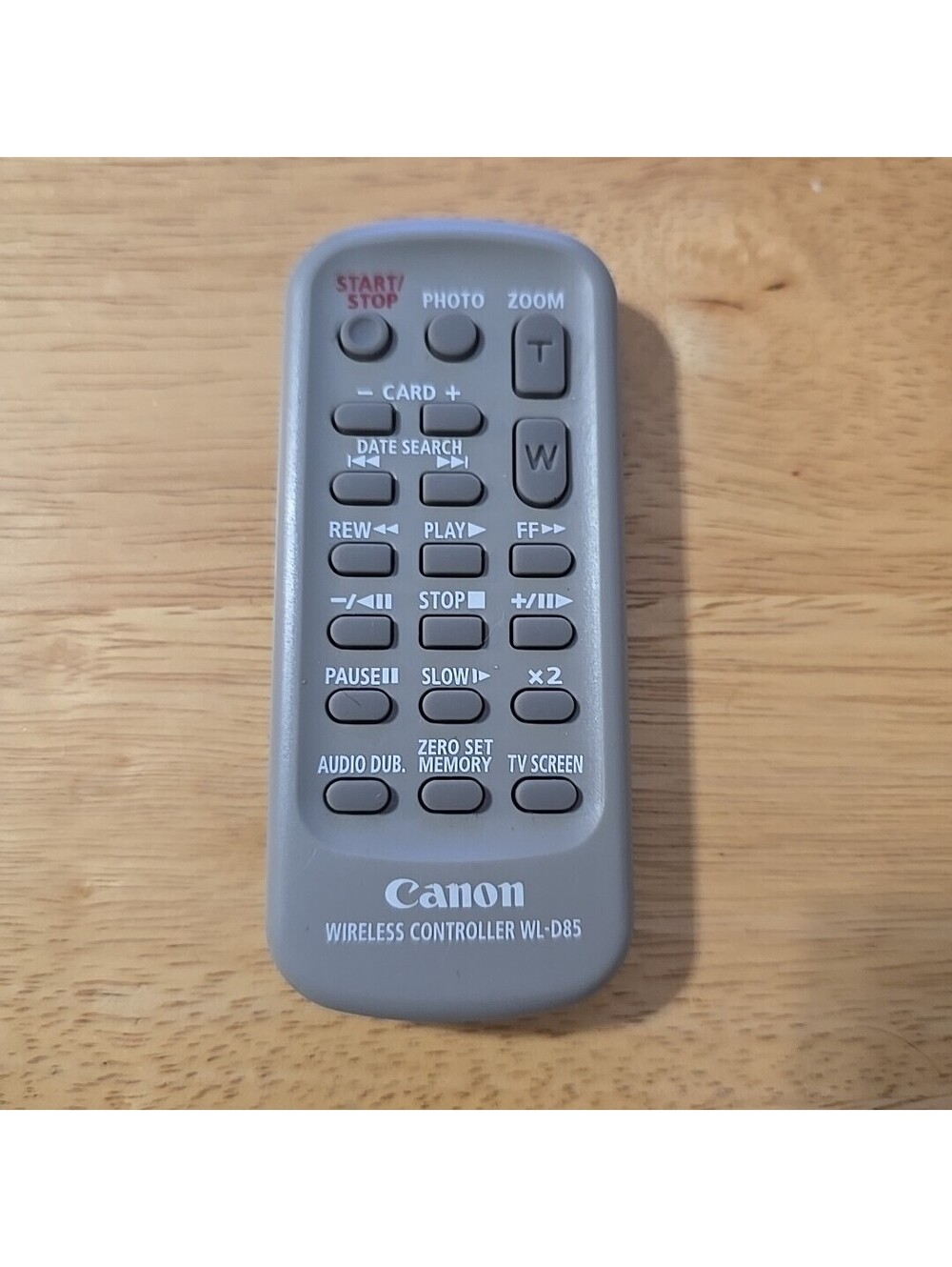 Canon WL-D85 Gray Wireless Handheld Remote Control For Canon DC220 Camcorder